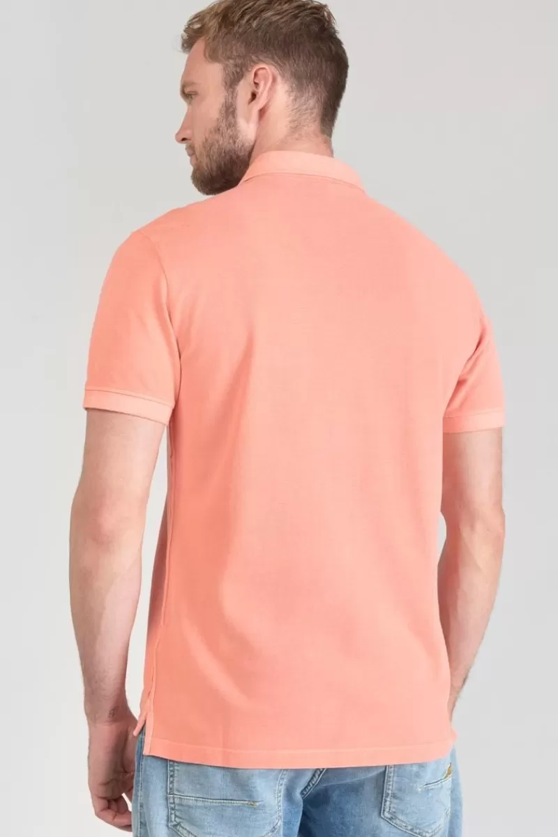 polo_dylon_saumon_1.webp Le Temps des Cerises T-Shirts & Polos-Polo Dylon Saumon Salmon