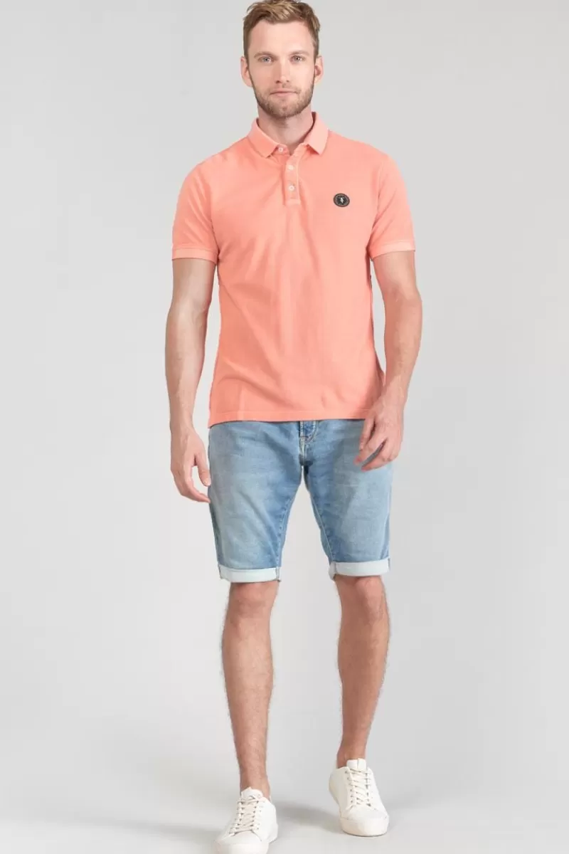 polo_dylon_saumon_4.webp Le Temps des Cerises T-Shirts & Polos-Polo Dylon Saumon Salmon