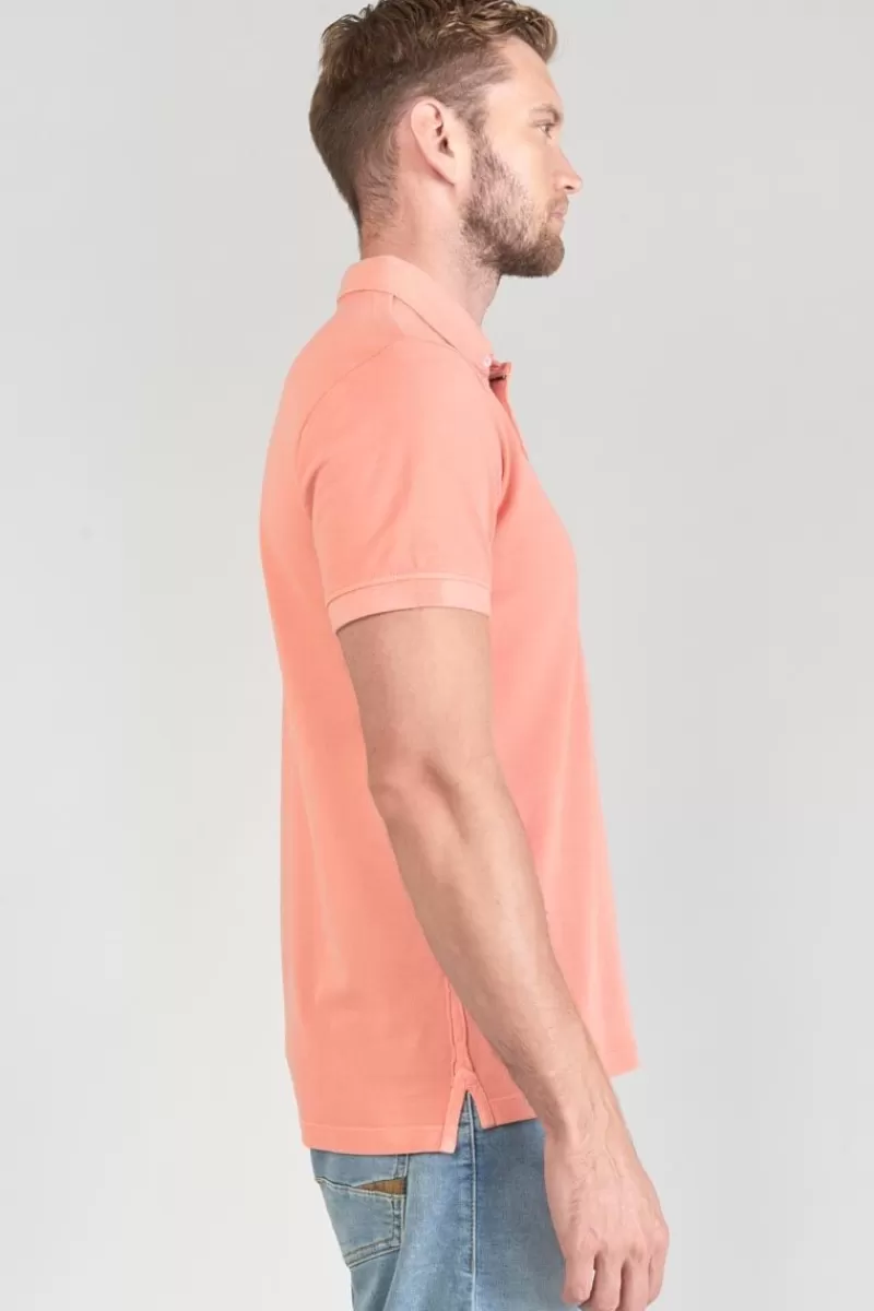 polo_dylon_saumon_5.webp Le Temps des Cerises T-Shirts & Polos-Polo Dylon Saumon Salmon