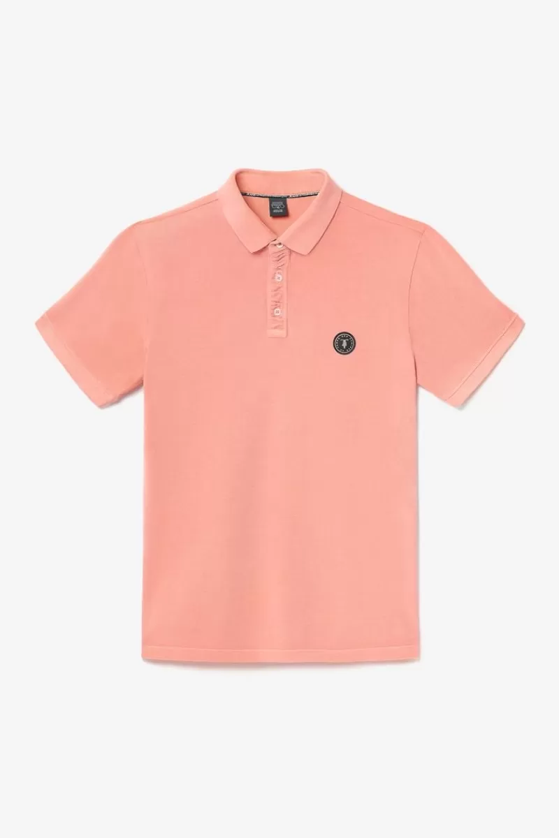 polo_dylon_saumon_6.webp Le Temps des Cerises T-Shirts & Polos-Polo Dylon Saumon Salmon