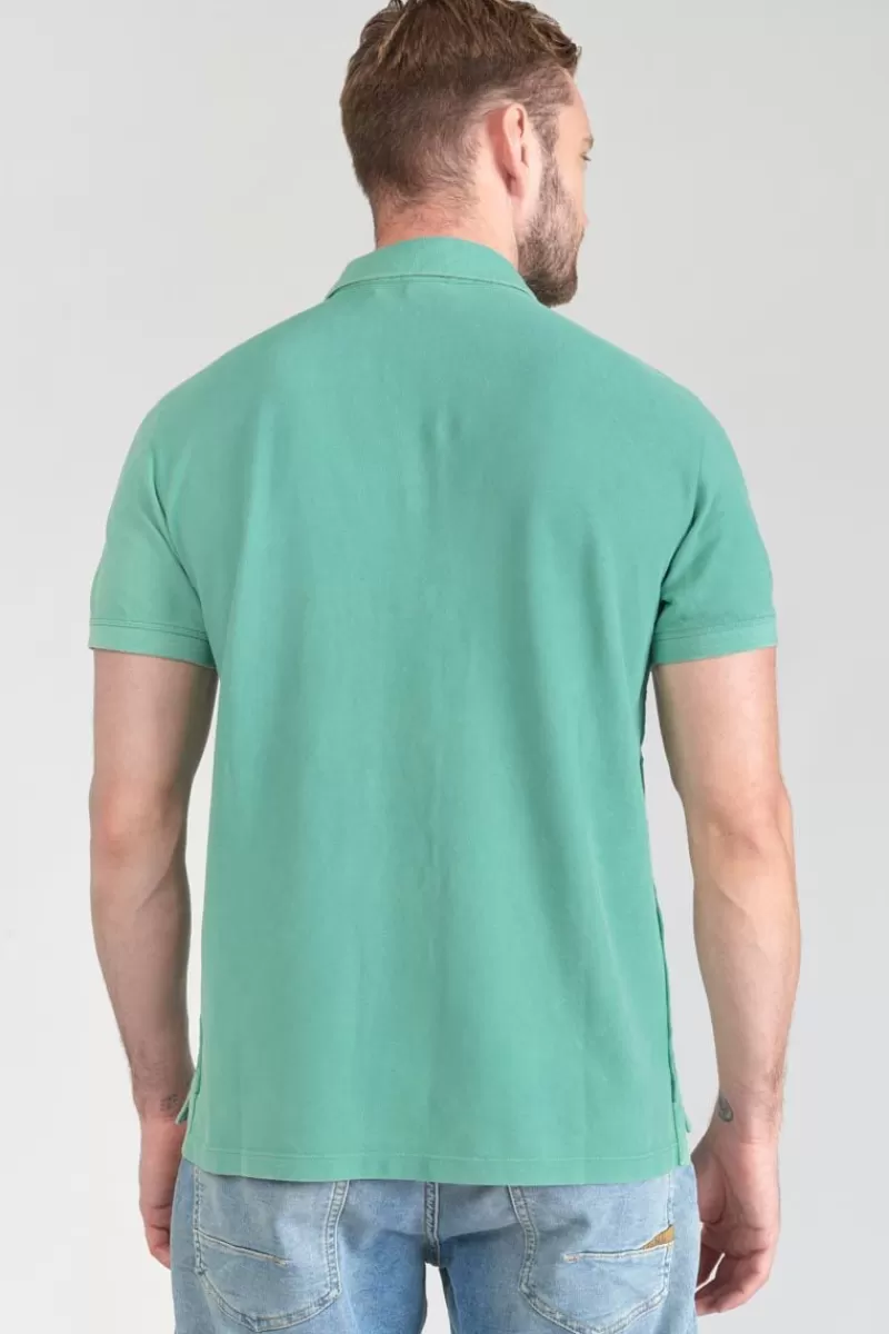 polo_dylon_vert_deau_1.webp Le Temps des Cerises T-Shirts & Polos-Polo Dylon Vert D'Eau Oil