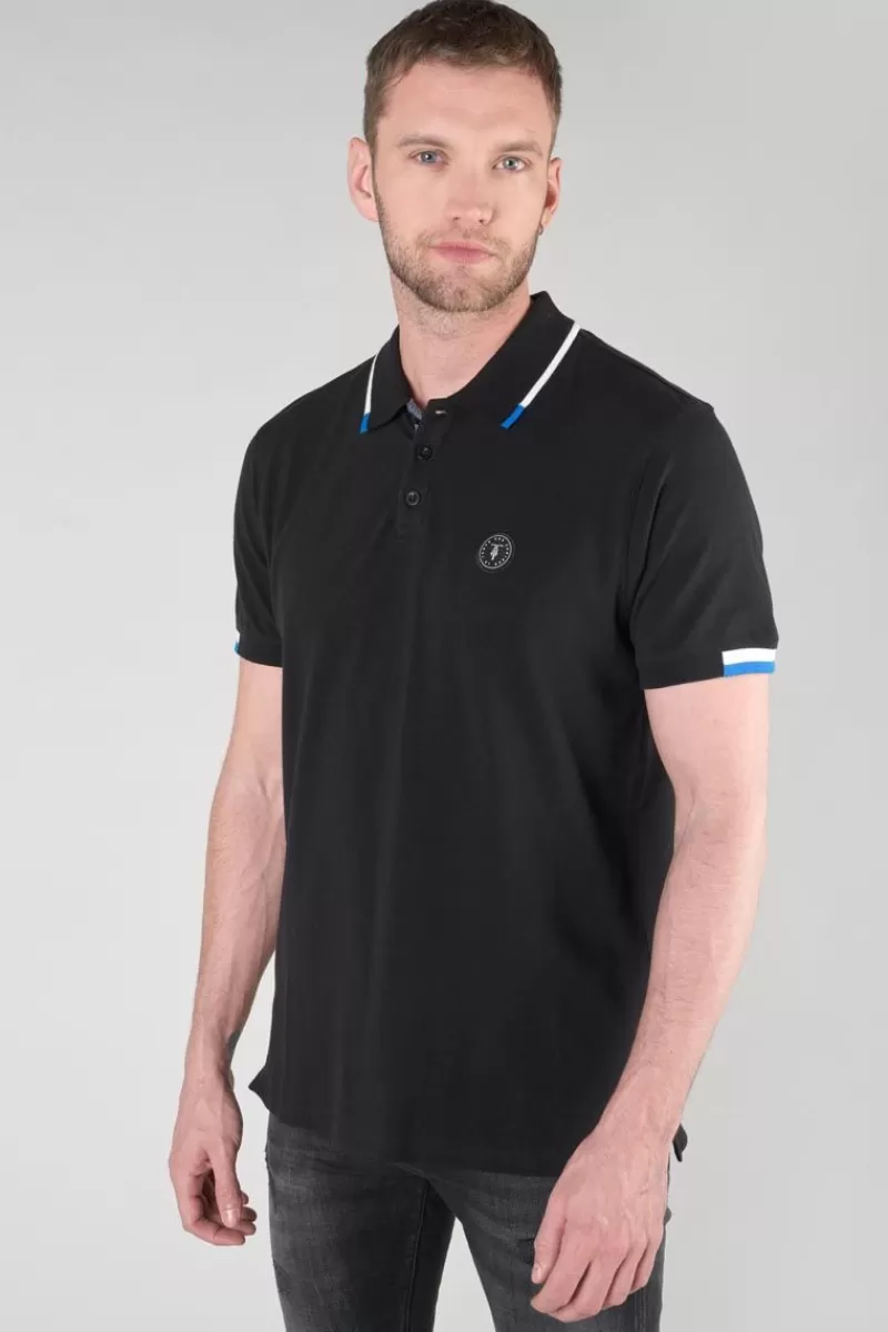 Le Temps des Cerises T-Shirts & Polos-Polo Monk Noir Black