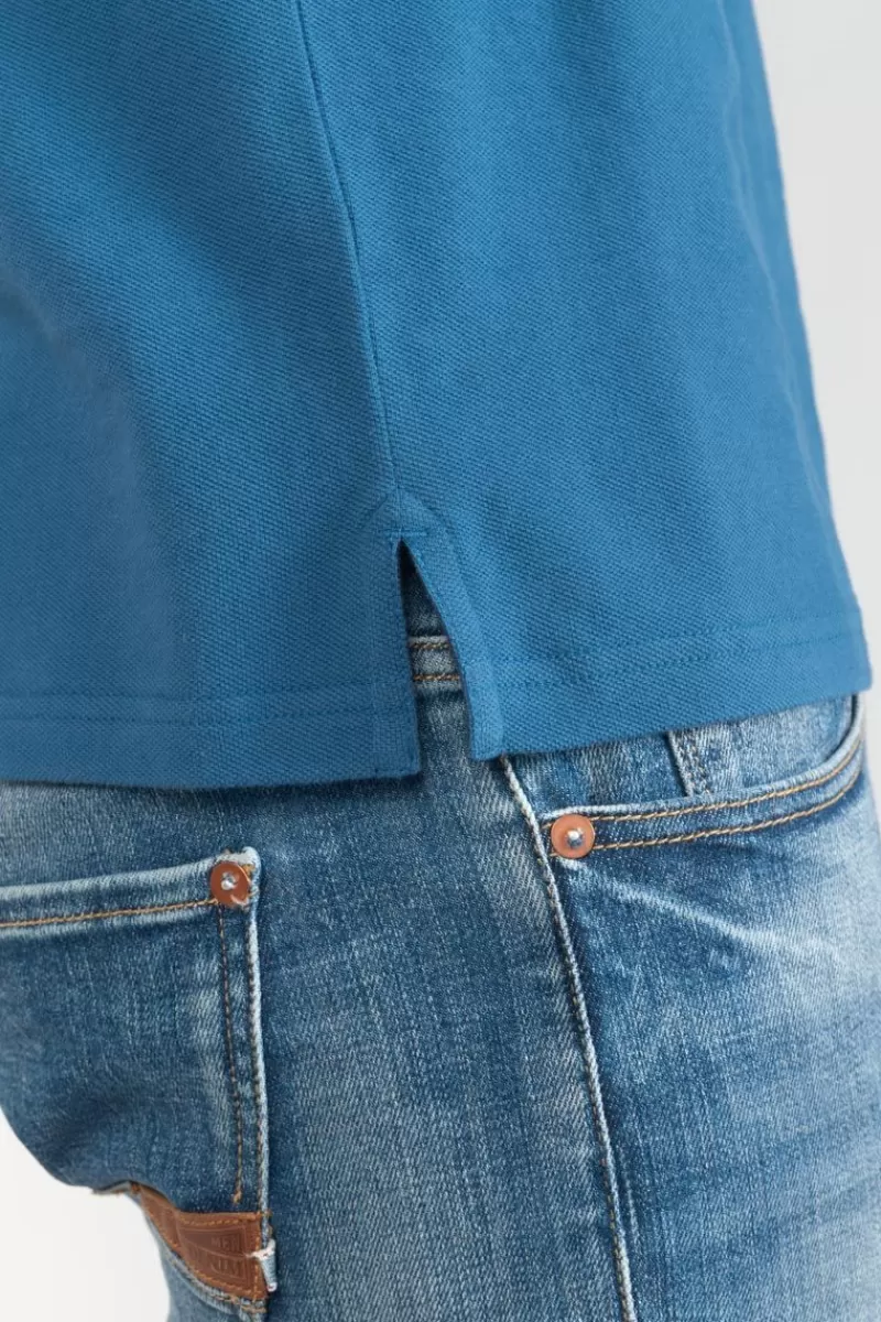 polo_mota_bleu_petrole_3.webp Le Temps des Cerises T-Shirts & Polos-Polo Mota Bleu Petrole Raf