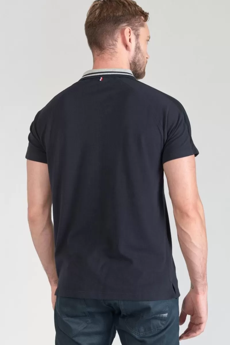 polo_ramel_bleu_nuit_2.webp Le Temps des Cerises T-Shirts & Polos-Polo Ramel Bleu Nuit Peacoat