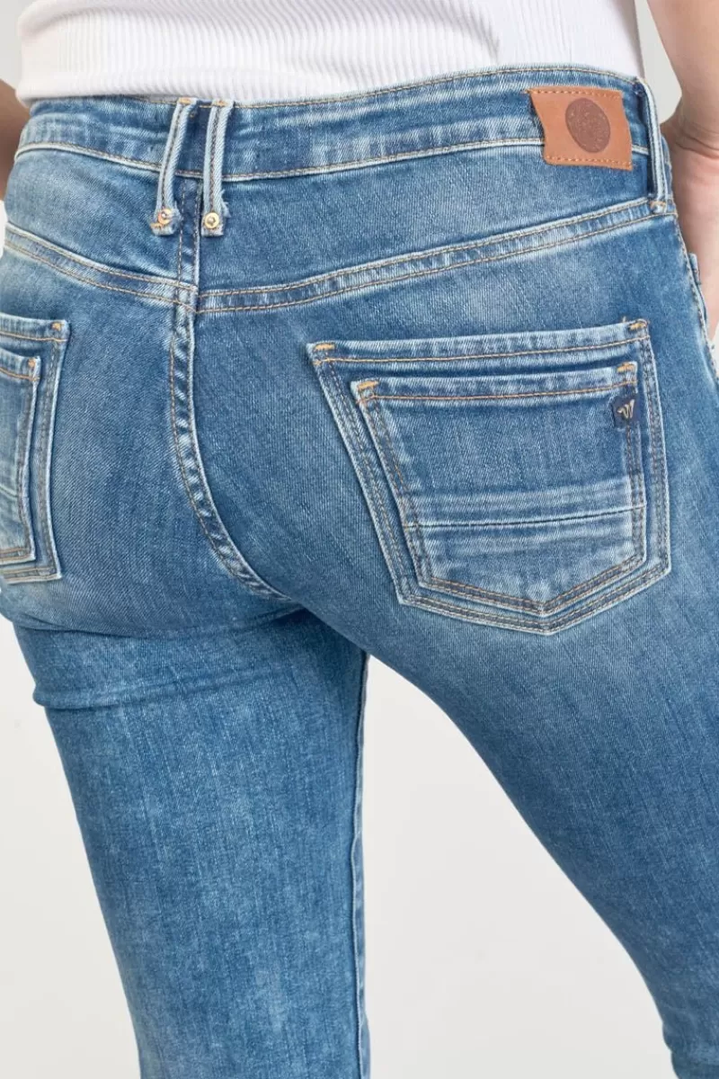 pounche_power_skinny_eme_jeans_destroy_bleu_n_1.webp Le Temps des Cerises Coupe Skinny-Pounche Power Skinny 7/8Eme Jeans Destroy Bleu N°3 Blue