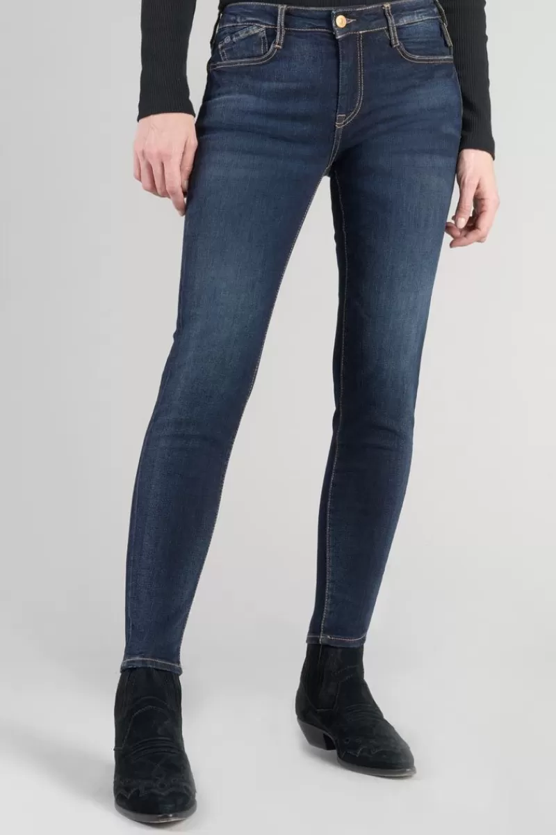 power_skinny_eme_jeans_bleu_n_1.webp Le Temps des Cerises Coupe Skinny-Power Skinny 7/8Eme Jeans Bleu N°1 Blue