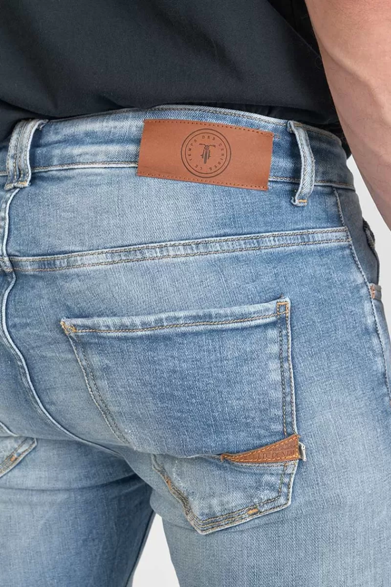 power_skinny_eme_jeans_destroy_bleu_n_3.webp Le Temps des Cerises Coupe Skinny-Power Skinny 7/8Eme Jeans Destroy Bleu N°4 Blue