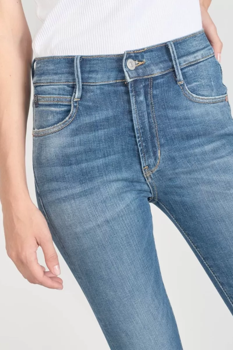 power_skinny_taille_haute_eme_jeans_bleu_n_1.webp Le Temps des Cerises Coupe Skinny-Power Skinny Taille Haute 7/8Eme Jeans Bleu N°3 Blue