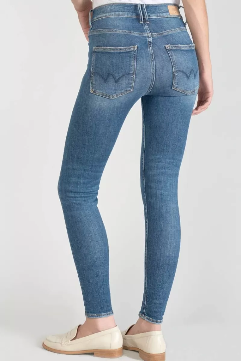 power_skinny_taille_haute_eme_jeans_bleu_n_4.webp Le Temps des Cerises Coupe Skinny-Power Skinny Taille Haute 7/8Eme Jeans Bleu N°3 Blue