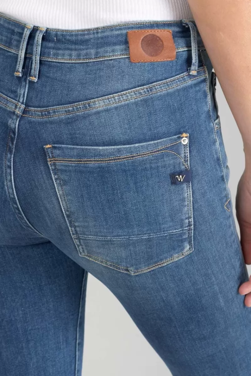 power_skinny_taille_haute_eme_jeans_destroy_bleu_n_5.webp Le Temps des Cerises Coupe Skinny-Power Skinny Taille Haute 7/8Eme Jeans Destroy Bleu N°2 Blue