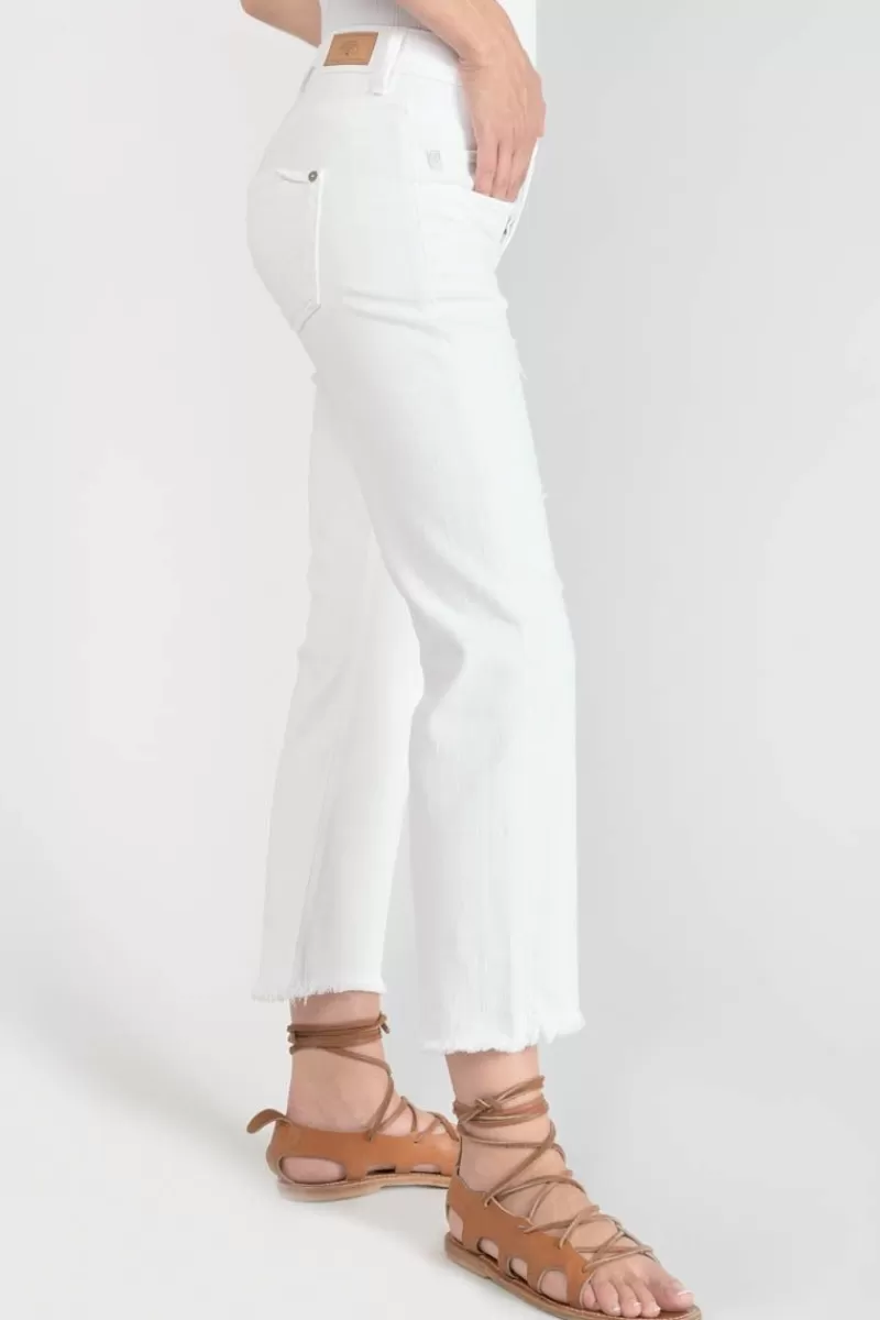 pricilia_taille_haute_eme_destroy_jeans_blanc_4.webp Le Temps des Cerises Coupe Regular-Pricilia Taille Haute 7/8Eme Destroy Jeans Blanc White