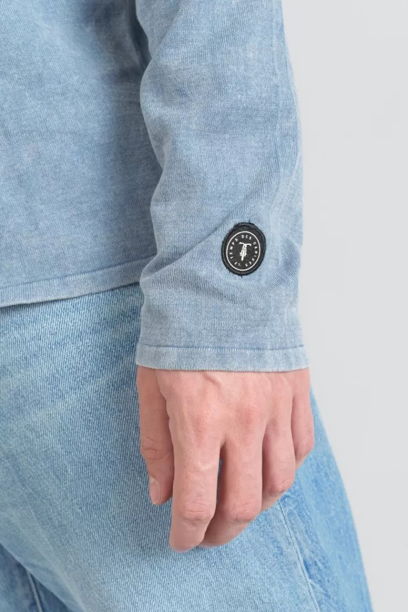 pull_bivor_bleugris_delave_2.webp Le Temps des Cerises Pulls & Cardigans-Pull Bivor Bleu-Gris Delave Citadel