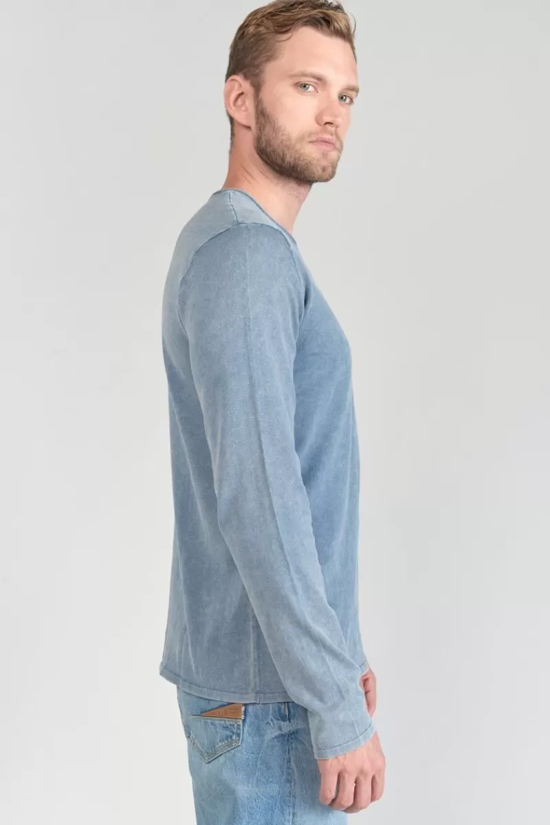 pull_bivor_bleugris_delave_4.webp Le Temps des Cerises Pulls & Cardigans-Pull Bivor Bleu-Gris Delave Citadel