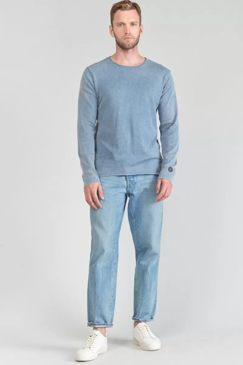 pull_bivor_bleugris_delave_5.webp Le Temps des Cerises Pulls & Cardigans-Pull Bivor Bleu-Gris Delave Citadel