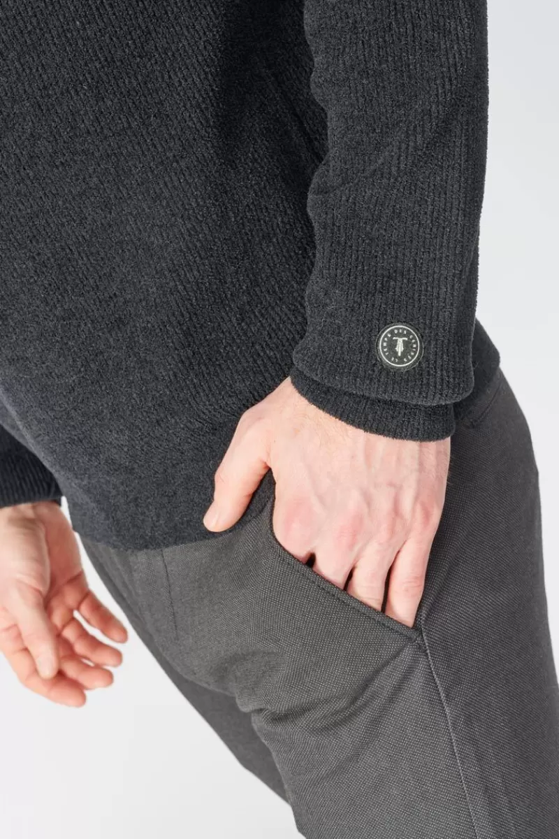 Le Temps des Cerises Pulls & Cardigans-Pull Corbis Noir Black