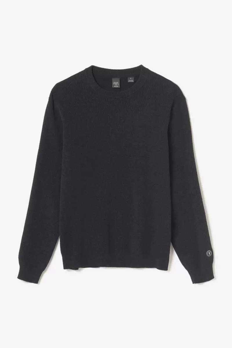 pull_corbis_noir_5.webp Le Temps des Cerises Pulls & Cardigans-Pull Corbis Noir Black