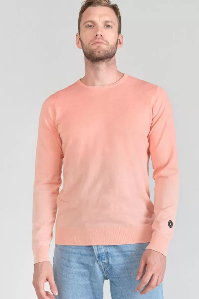 pull_dross_saumon_2.webp Le Temps des Cerises Pulls & Cardigans-Pull Dross Saumon Salmon
