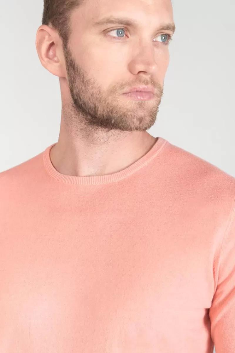 pull_dross_saumon_4.webp Le Temps des Cerises Pulls & Cardigans-Pull Dross Saumon Salmon