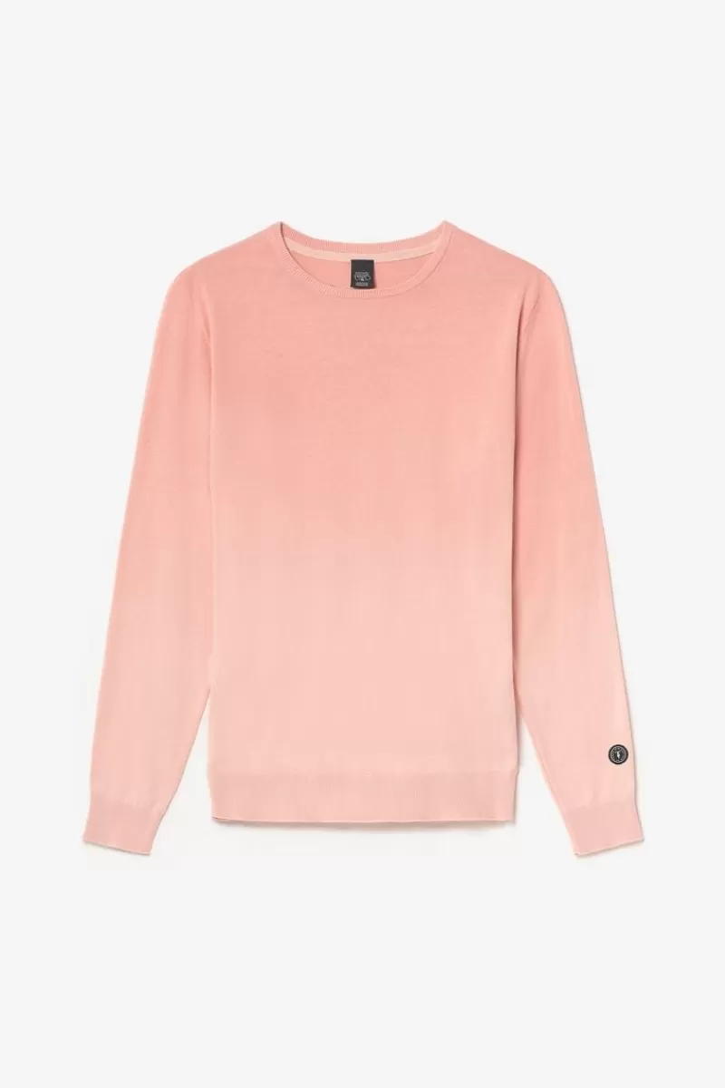 pull_dross_saumon_6.webp Le Temps des Cerises Pulls & Cardigans-Pull Dross Saumon Salmon