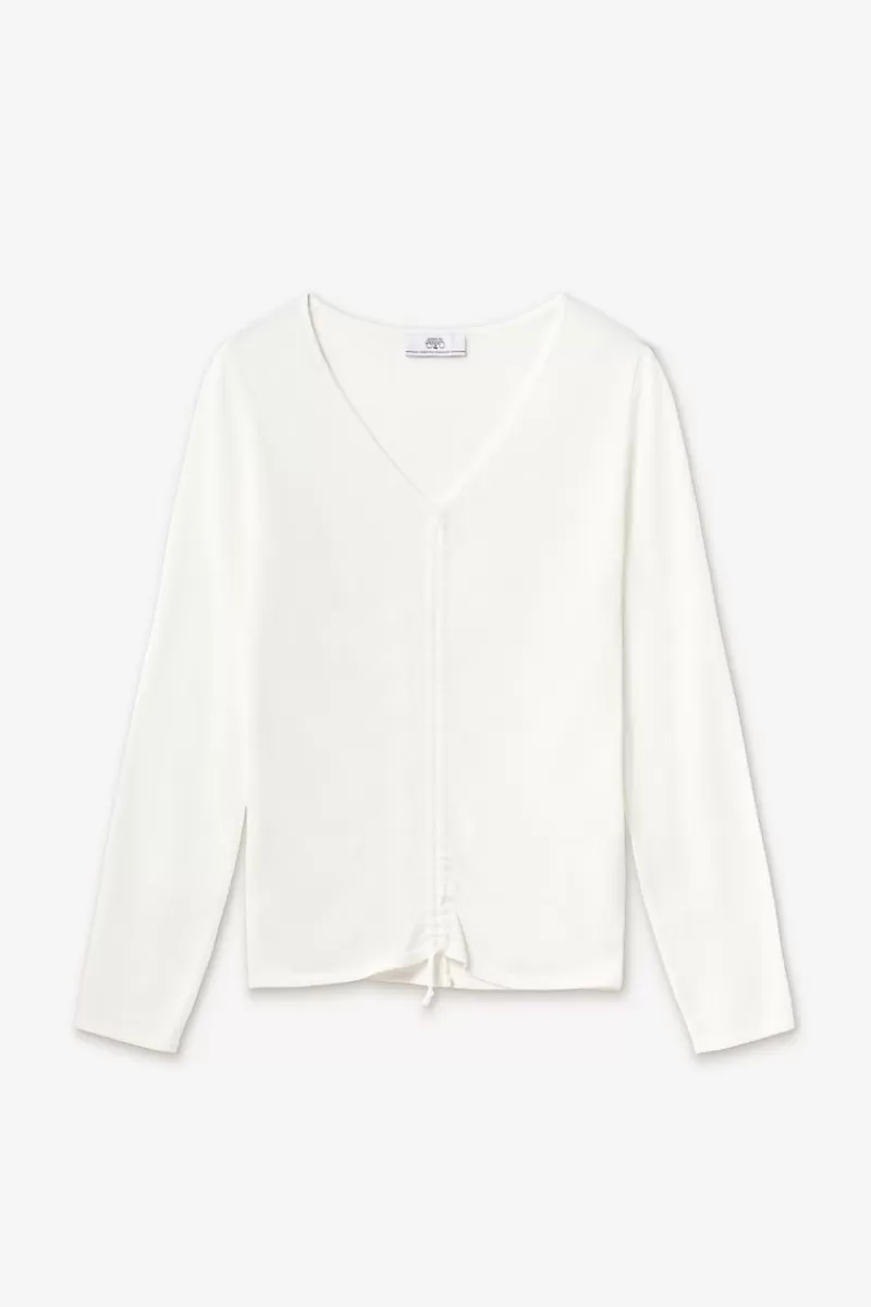 pull_duni_blanc_6.webp Le Temps des Cerises Pulls & Sweats & Cardigans-Pull Duni Blanc White