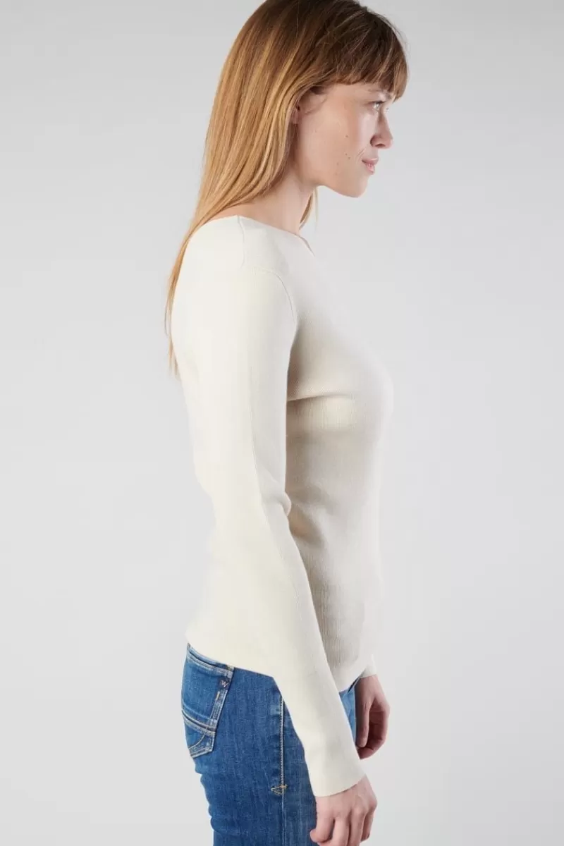 pull_lina_asymetrique_sable_3.webp Le Temps des Cerises Pulls & Sweats & Cardigans-Pull Lina Asymetrique Sable Sand