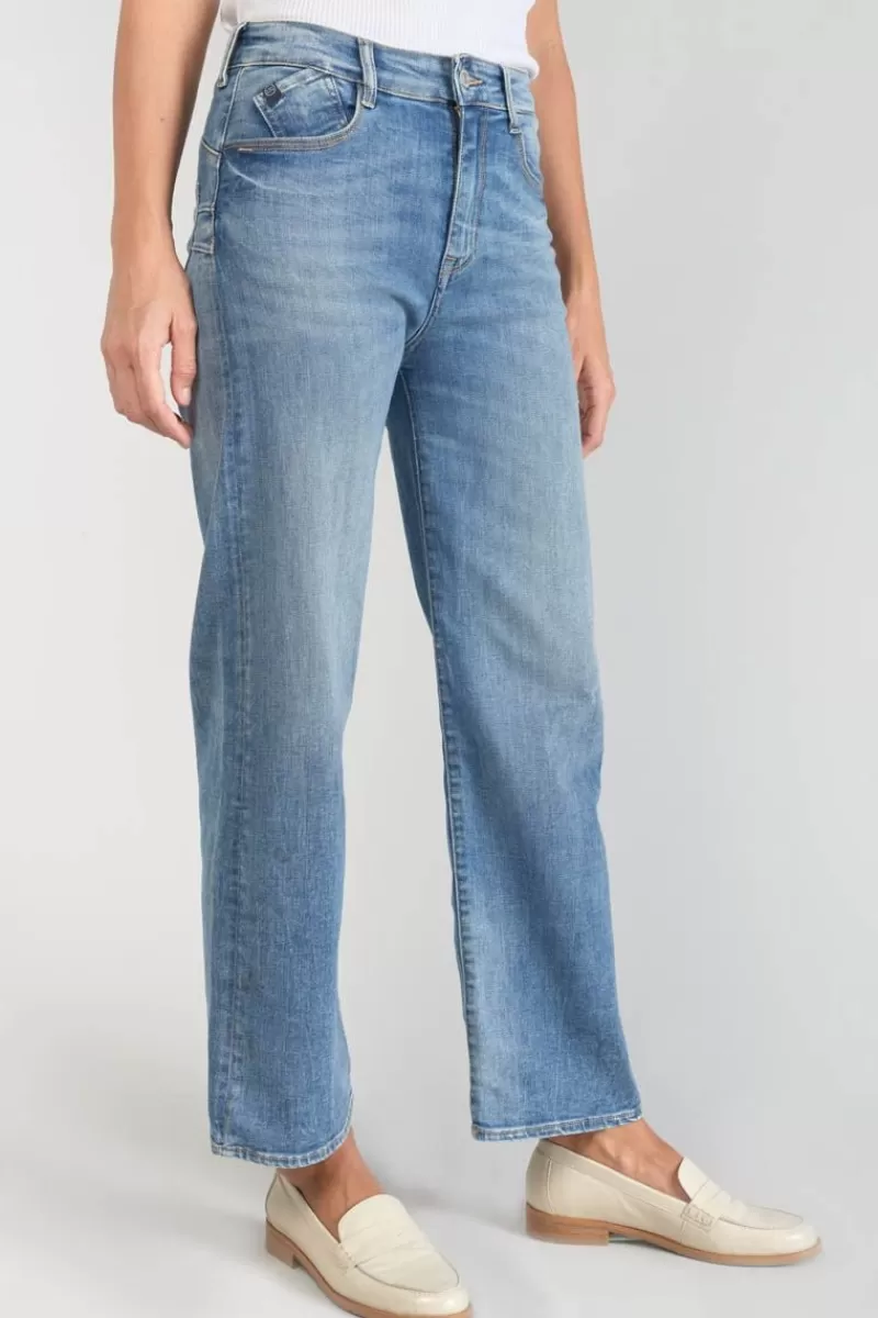 Le Temps des Cerises Coupe Regular-Pulp Regular Taille Haute 7/8Eme Jeans Bleu N°4 Blue