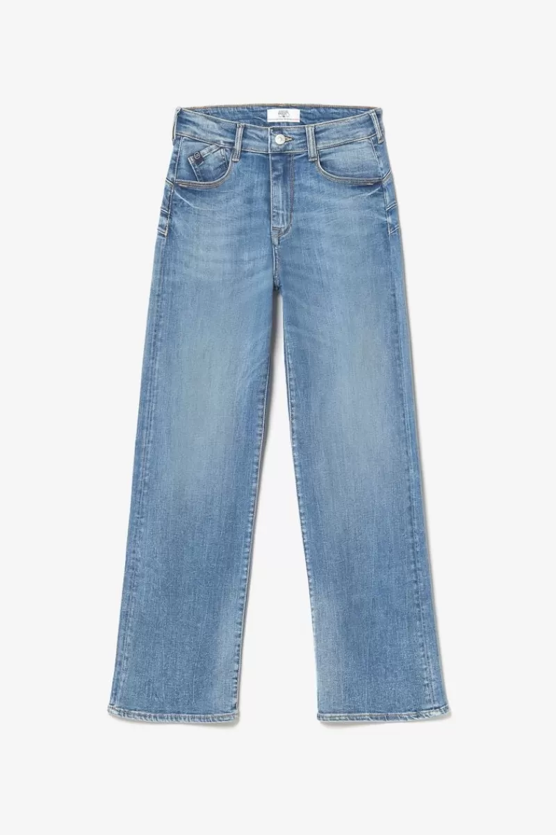 Le Temps des Cerises Coupe Regular-Pulp Regular Taille Haute 7/8Eme Jeans Bleu N°4 Blue