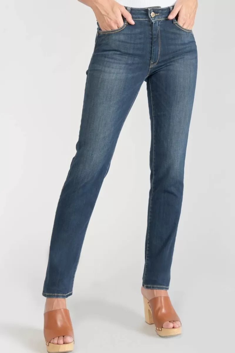 Le Temps des Cerises Coupe Regular-Pulp Regular Taille Haute Jeans Bleu N°1 Blue