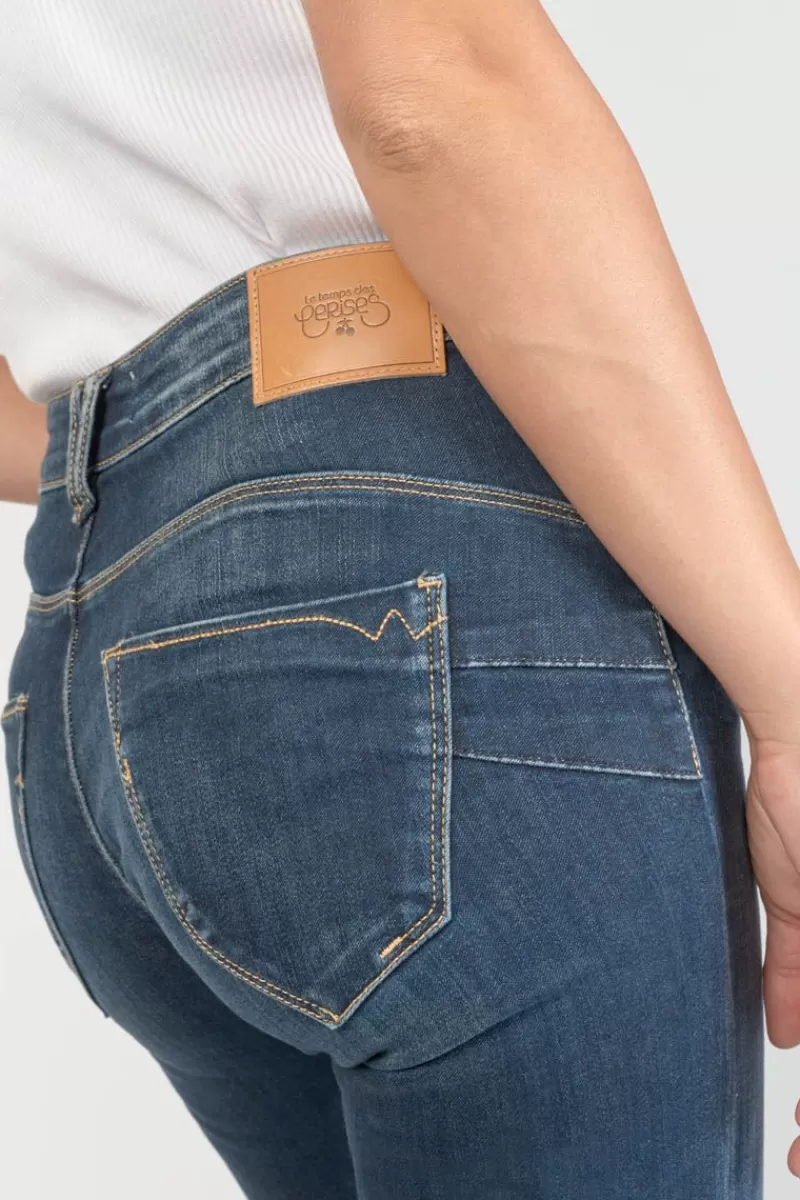 Le Temps des Cerises Coupe Regular-Pulp Regular Taille Haute Jeans Bleu N°1 Blue