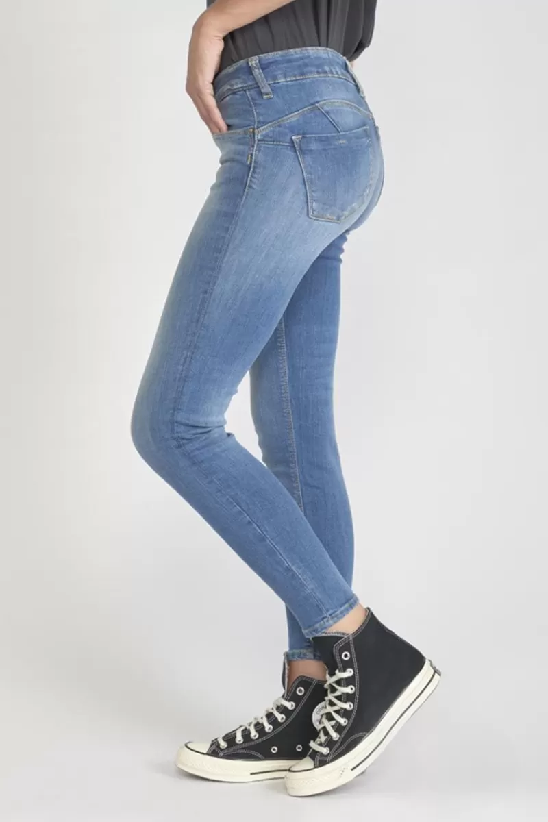 pulp_slim_eme_jeans_bleu_n_3.webp Le Temps des Cerises Coupe Slim-Pulp Slim 7/8Eme Jeans Bleu N°4 Blue