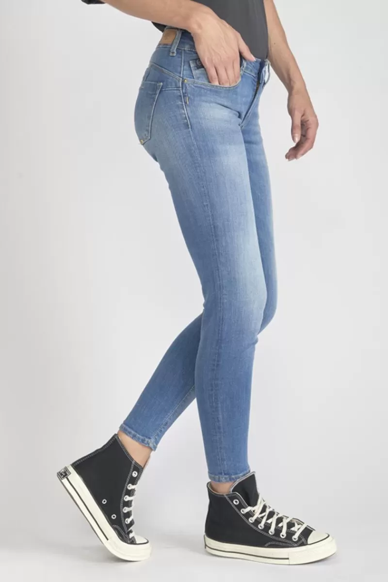 pulp_slim_eme_jeans_bleu_n_4.webp Le Temps des Cerises Coupe Slim-Pulp Slim 7/8Eme Jeans Bleu N°4 Blue