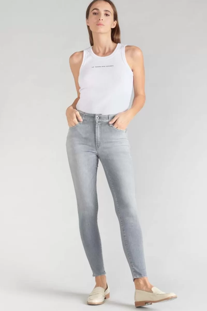 pulp_slim_taille_haute_eme_jeans_gris_n_0.webp Le Temps des Cerises Coupe Slim-Pulp Slim Taille Haute 7/8Eme Jeans Gris N°3 Grey