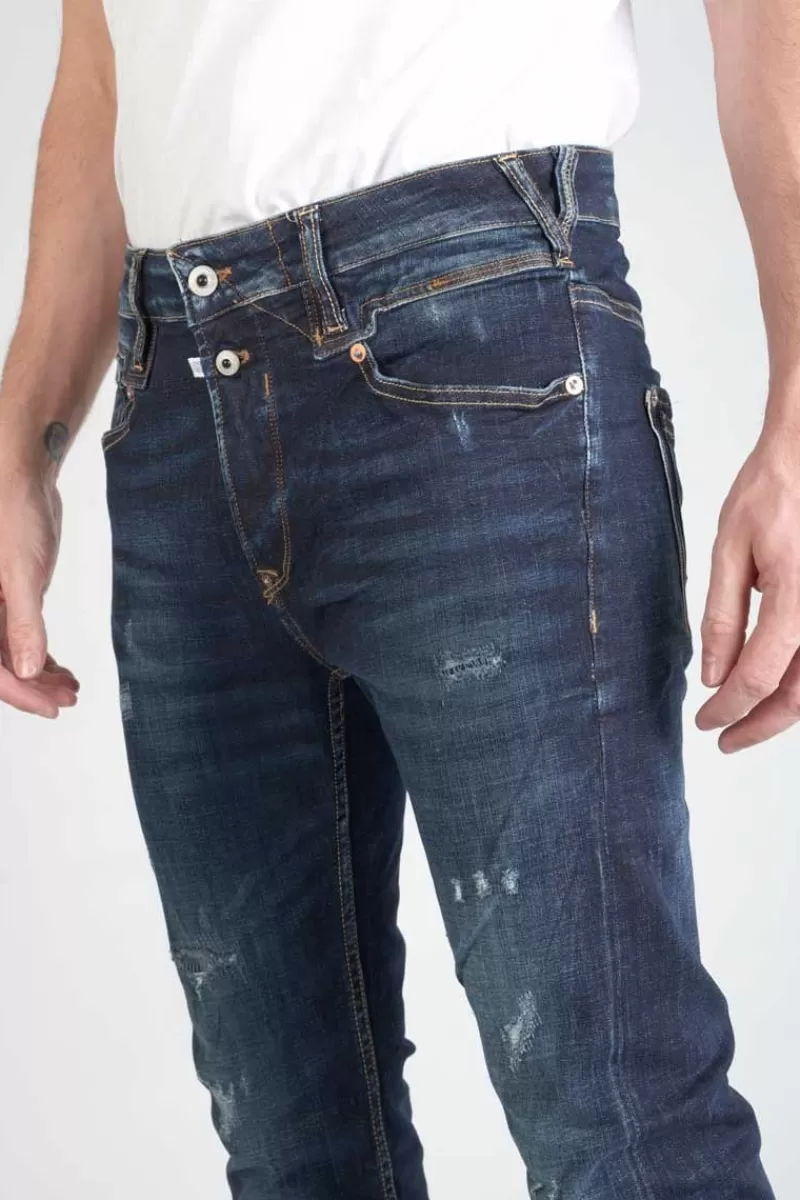 raffi__tapered_eme_jeans_destroy_bleunoir_n_6.webp Le Temps des Cerises Coupe Tapered-Raffi 900/16 Tapered 7/8Eme Jeans Destroy Bleu-Noir N°2 Blue
