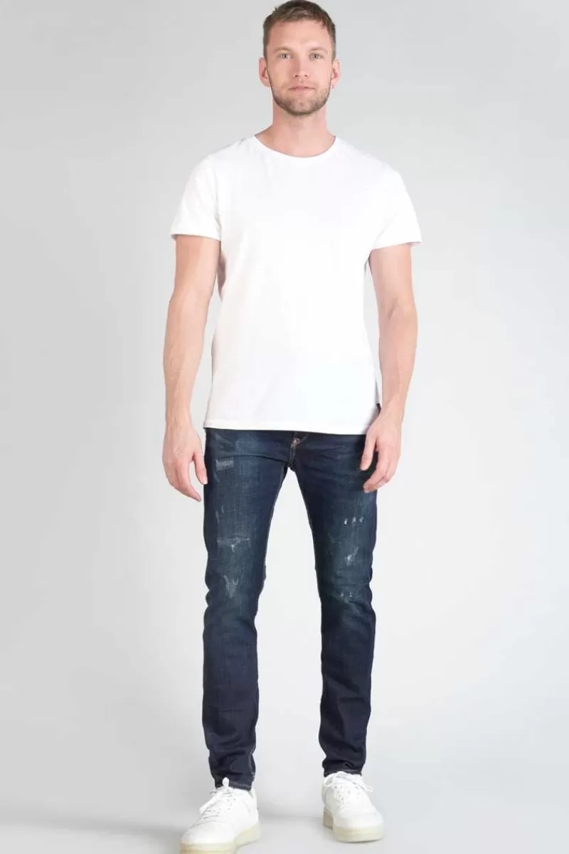 raffi__tapered_eme_jeans_destroy_bleunoir_n_7.webp Le Temps des Cerises Coupe Tapered-Raffi 900/16 Tapered 7/8Eme Jeans Destroy Bleu-Noir N°2 Blue