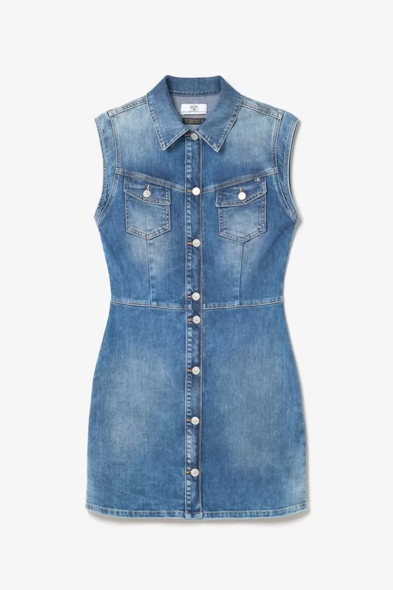 robe_diderot_en_jeans_bleu_6.webp Le Temps des Cerises Robes-Robe Diderot En Jeans Bleu Blue