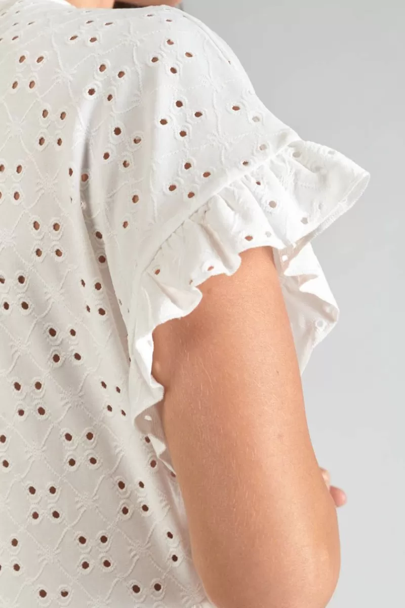robe_lia_ajouree_blanche_3.webp Le Temps des Cerises Robes-Robe Lia Ajouree Blanche White