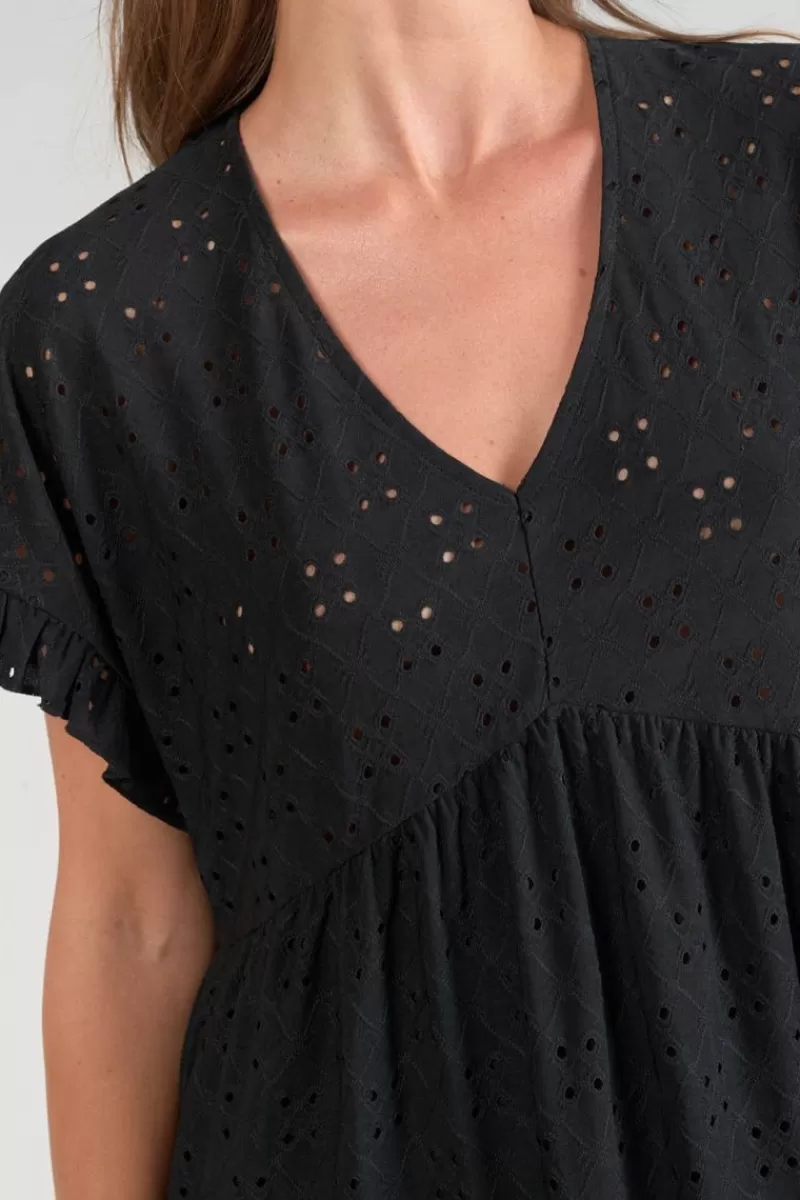 robe_lia_ajouree_noire_2.webp Le Temps des Cerises Robes-Robe Lia Ajouree Noire Black