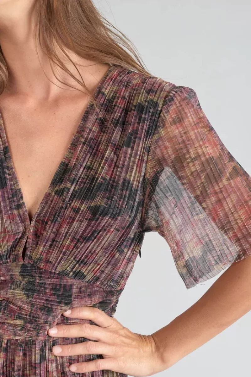 robe_longue_amiel_imprimee_irisee_2.webp Le Temps des Cerises Robes-Robe Longue Amiel Imprimee Irisee Dhalia