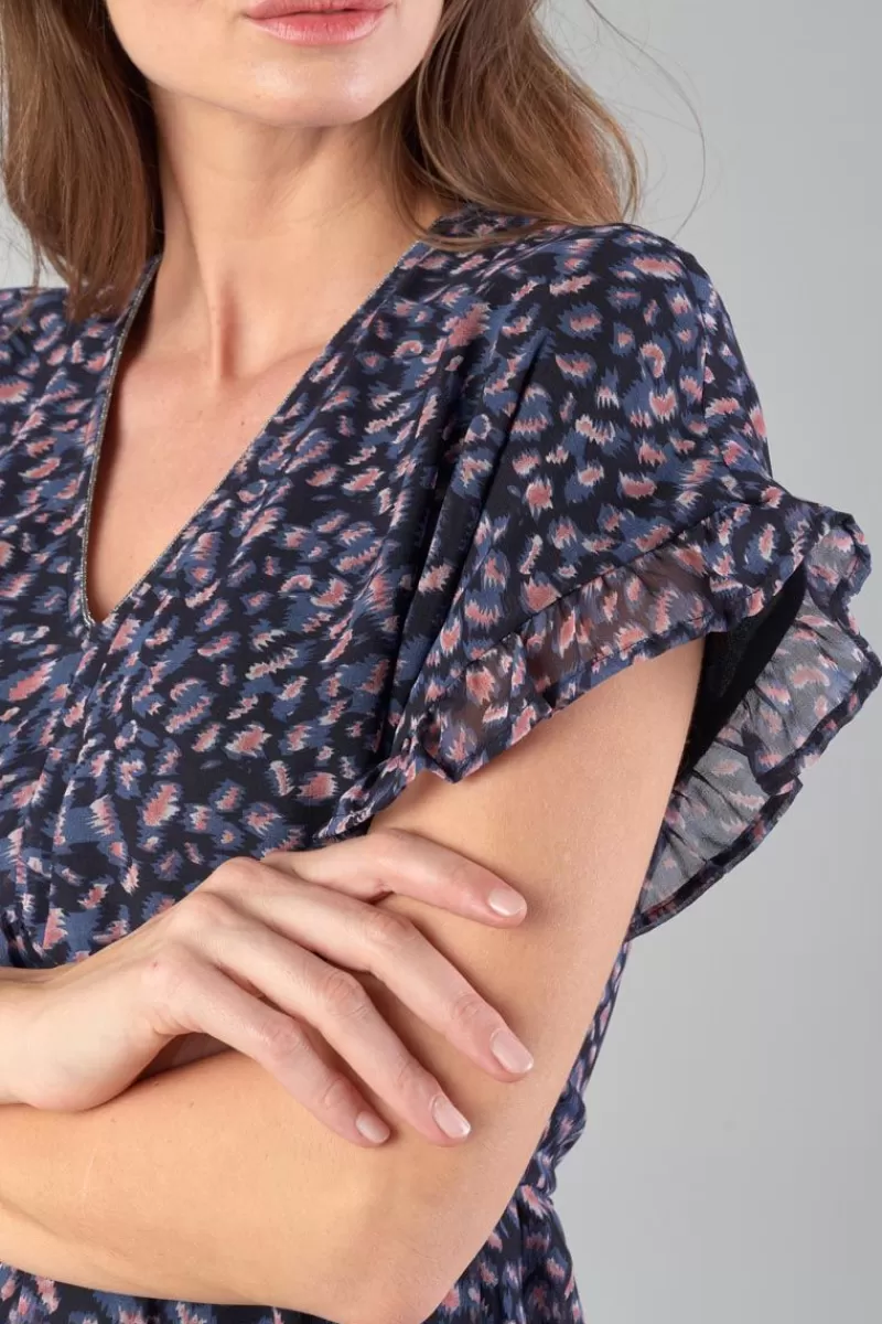 robe_paola_a_motif_leopard_3.webp Le Temps des Cerises Robes-Robe Paola A Motif Leopard Stone Love