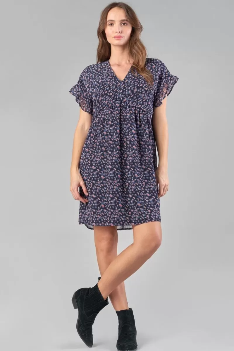 robe_paola_a_motif_leopard_5.webp Le Temps des Cerises Robes-Robe Paola A Motif Leopard Stone Love