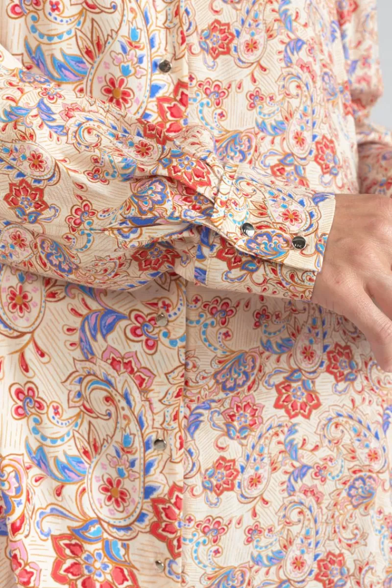 robechemise_tita_a_motif_cachemire_3.webp Le Temps des Cerises Robes-Robe-Chemise Tita A Motif Cachemire Pomelo