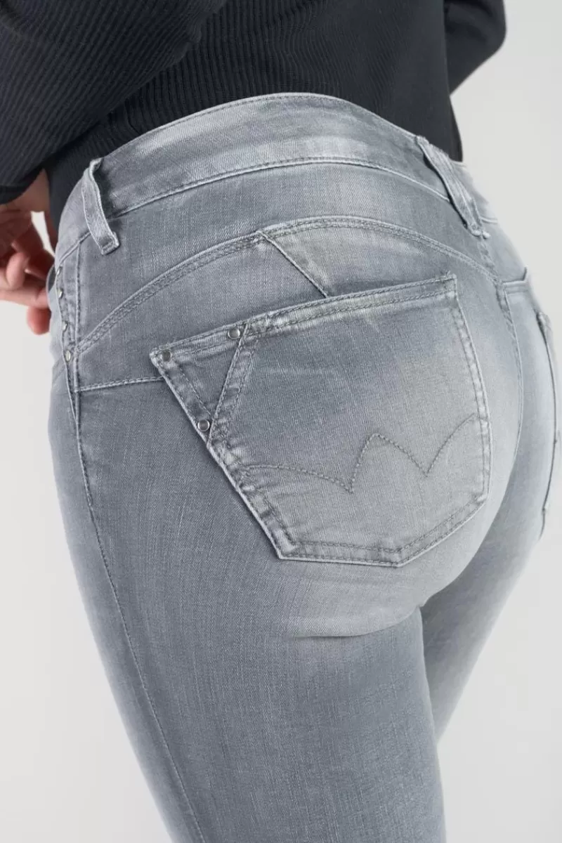 roche_pulp_slim_taille_haute_eme_jeans_gris_n_1.webp Le Temps des Cerises Coupe Slim-Roche Pulp Slim Taille Haute 7/8Eme Jeans Gris N°2 Grey