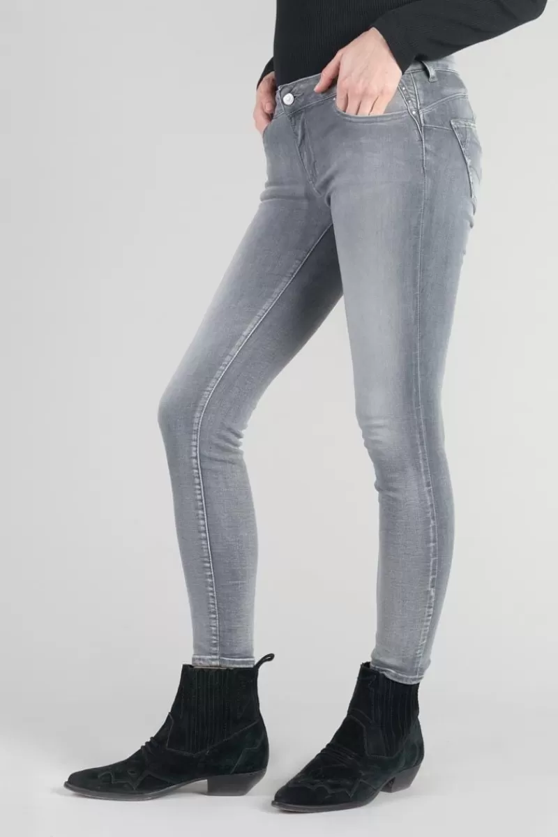 roche_pulp_slim_taille_haute_eme_jeans_gris_n_3.webp Le Temps des Cerises Coupe Slim-Roche Pulp Slim Taille Haute 7/8Eme Jeans Gris N°2 Grey