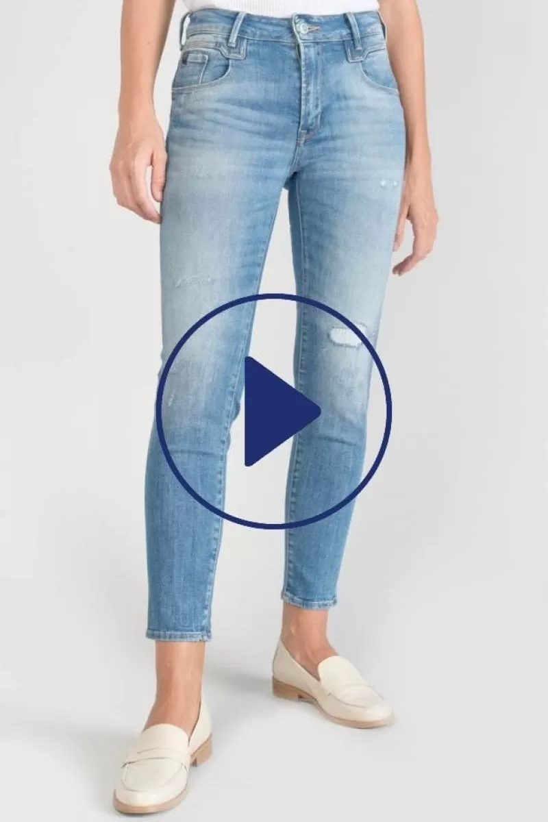 sabi_pulp_slim_taille_haute_eme_jeans_destroy_bleu_n_1.webp Le Temps des Cerises Coupe Slim-Sabi Pulp Slim Taille Haute 7/8Eme Jeans Destroy Bleu N°3 Blue