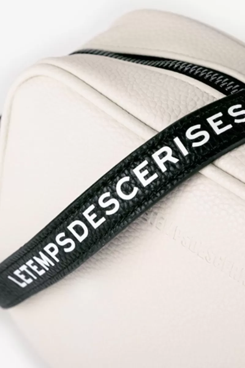 Le Temps des Cerises Sacs & Portefeuilles-Sac A Bandouliere Lou Beige Beige / Noir