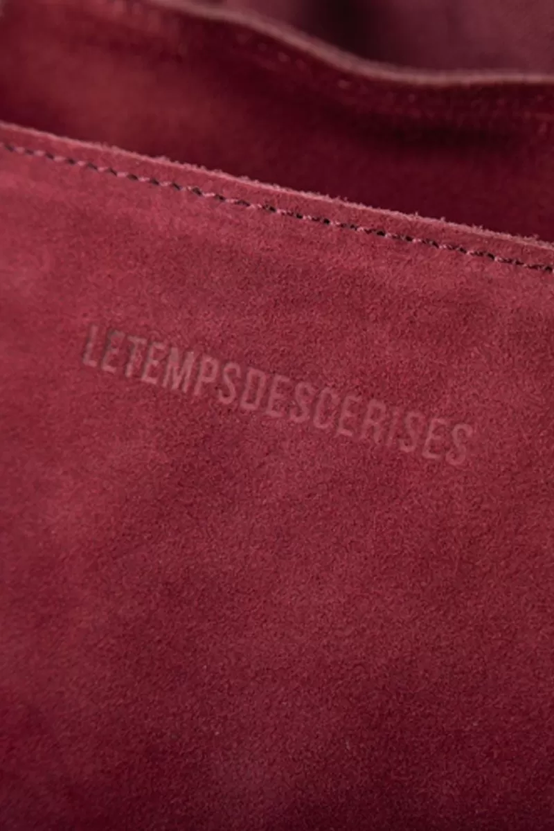 sac_astier_en_cuir_suede_bordeaux_3.webp Le Temps des Cerises Sacs & Portefeuilles-Sac Astier En Cuir Suede Bordeaux Rouge Fonce