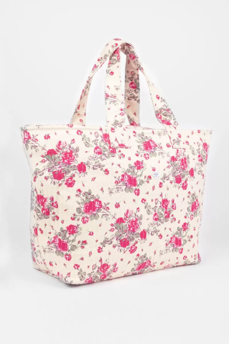 sac_cabas_micky_a_motif_fleuri_rose_3.webp Le Temps des Cerises Sacs & Portefeuilles-Sac Cabas Micky A Motif Fleuri Rose Pink