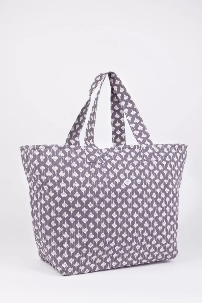 sac_cabas_micky_gris_a_motif_fleuri_3.webp Le Temps des Cerises Sacs & Portefeuilles-Sac Cabas Micky Gris A Motif Fleuri Grey