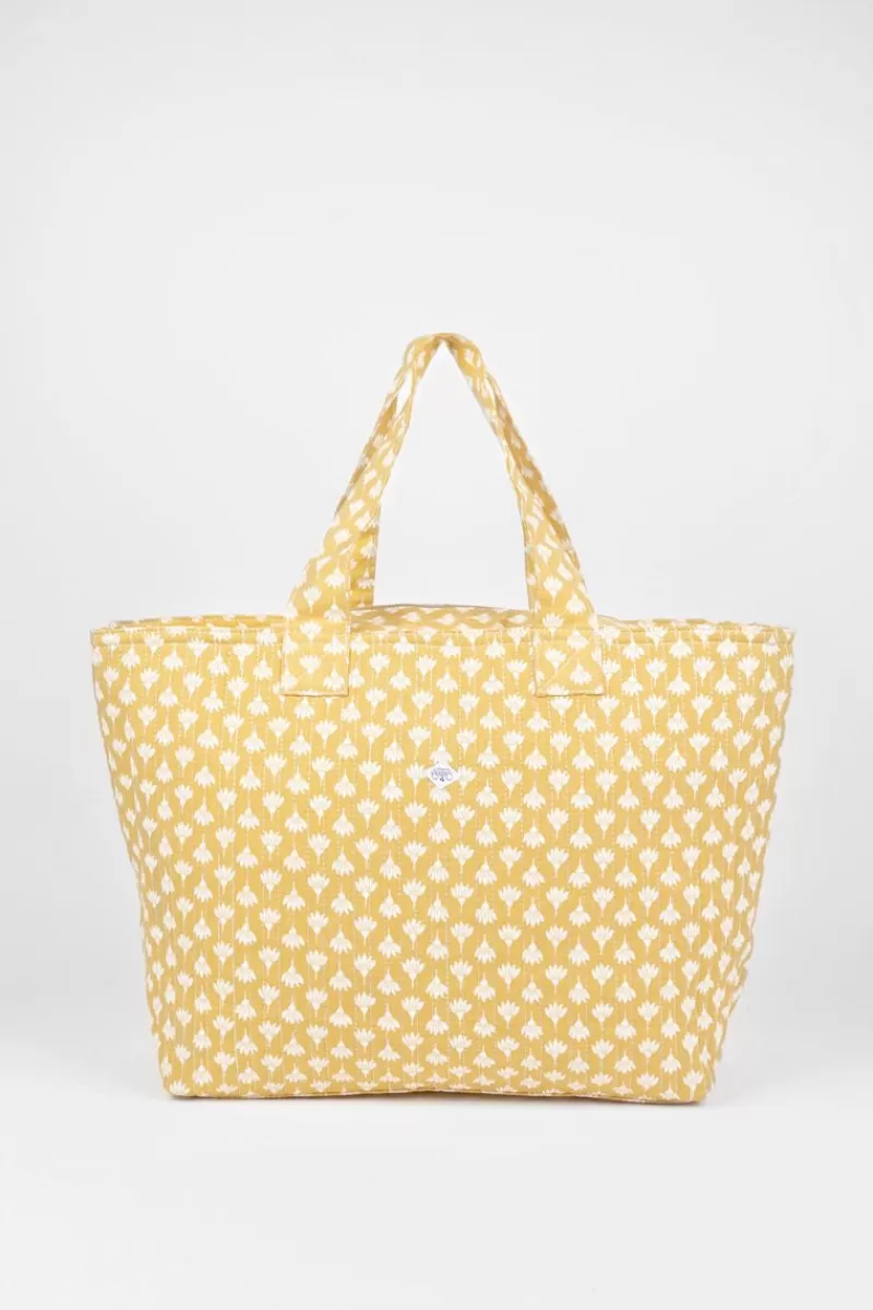 sac_cabas_micky_jaune_a_motif_fleuri_2.webp Le Temps des Cerises Sacs & Portefeuilles-Sac Cabas Micky Jaune A Motif Fleuri Yellow