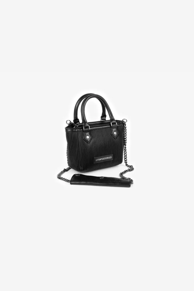sac_lana_noir_plisse_3.webp Le Temps des Cerises Sacs & Portefeuilles-Sac Lana Noir Plisse Black